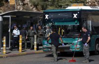 В Єрусалимі пролунали вибухи на двох автобусних зупинках