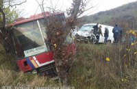 На Закарпатье разбился рейсовый автобус