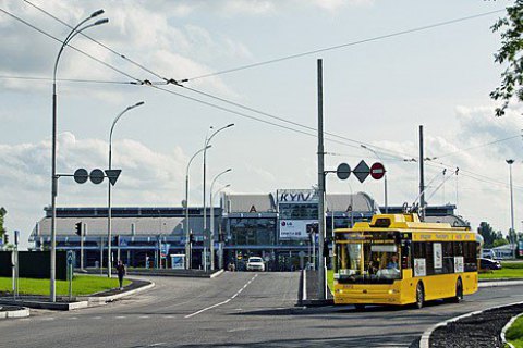 Між аеропортом "Київ" і залізничним вокзалом пустять тролейбус