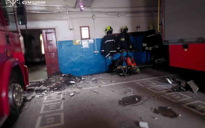 Росія атакувала дроном підрозділ ДСНС на Сумщині