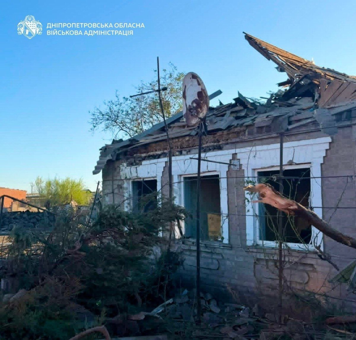 Наслідки російської атаки на Дніпропетровщині