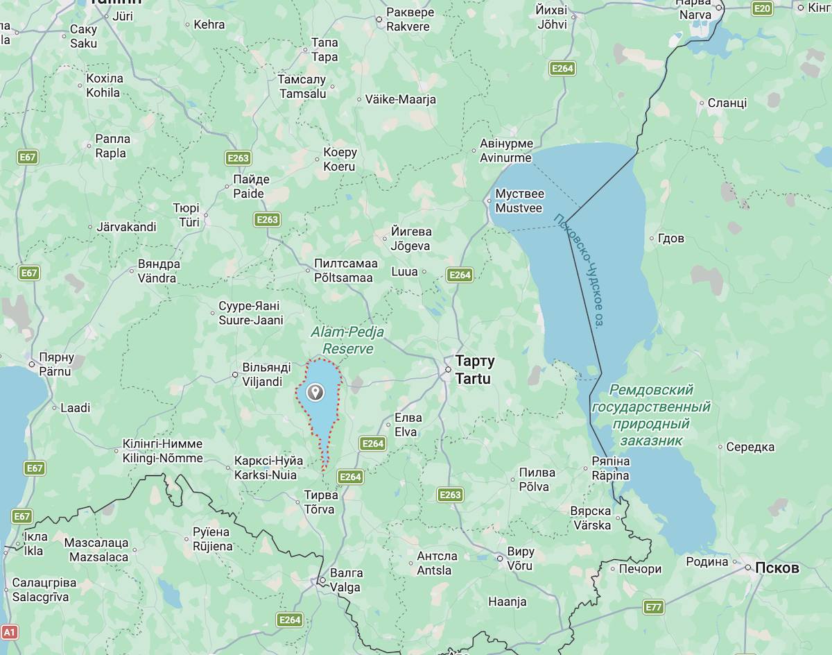 Дрон збили над озером