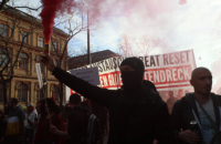 В Вене протесты против новых антиковидных ограничений переросли в стычки
