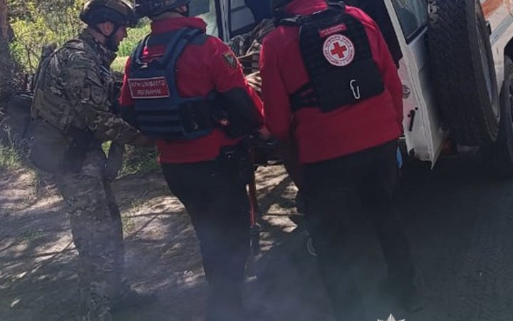 Поліцейські евакуювали п’ятьох жителів Берислава