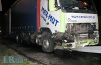 ДТП в Киеве: поляк скончался за рулем грузовика