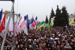Сегодня оппозиция проведет митинг в Ровно
