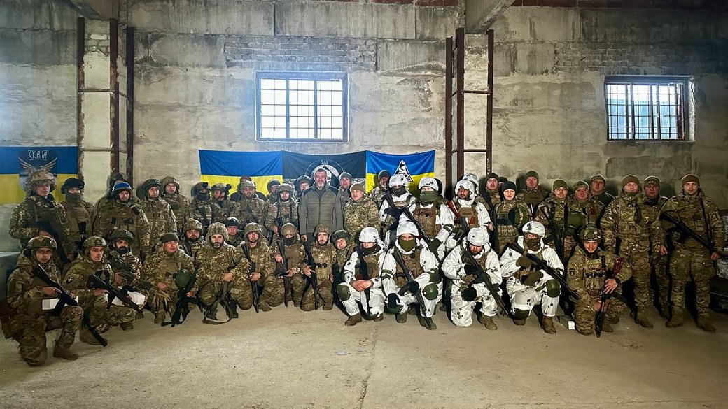 Військові окремого штурмового батальйону 'Скеля'.