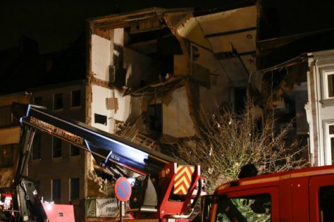 Вибух в Антверпені зруйнував житловий будинок