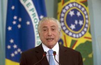 Генпрокурор Бразилії звинуватив президента Темера в хабарництві
