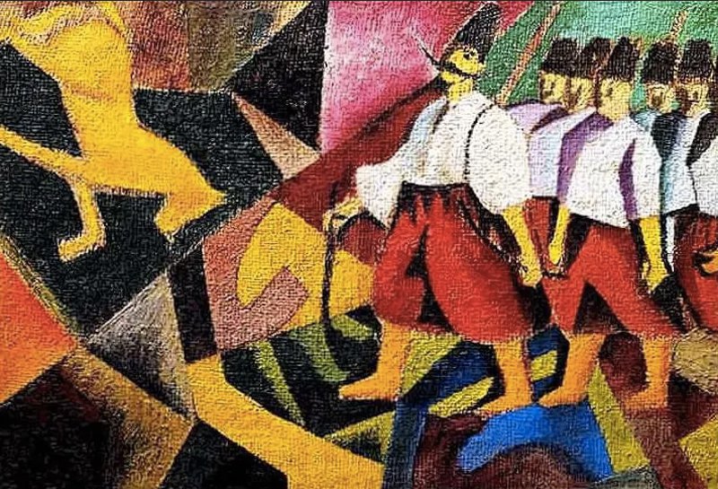 Давид Бурлюк, 'Українці', 1912