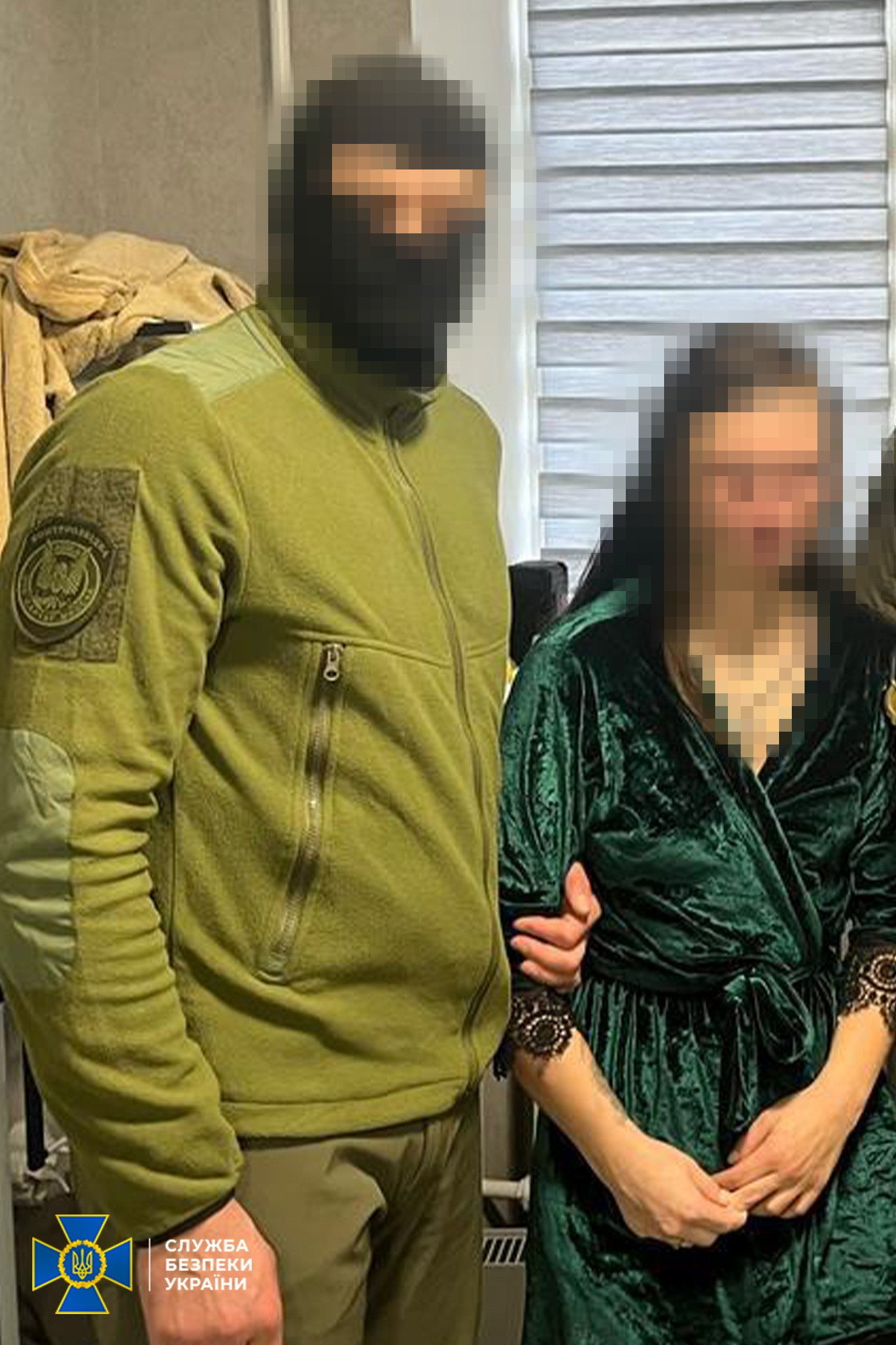 Одна із затриманих