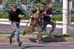 Сили АТО обстреляли блокпост террористов под Славянском