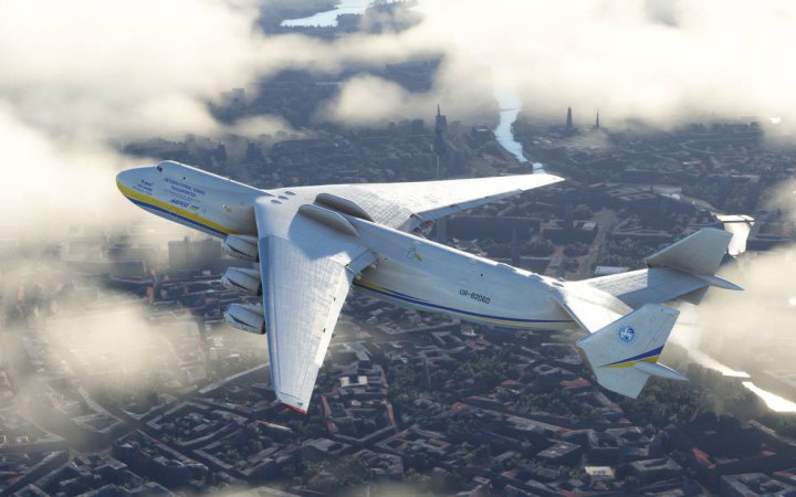 Компанія Microsoft презентувала український Ан-225 у грі Flight Simulator