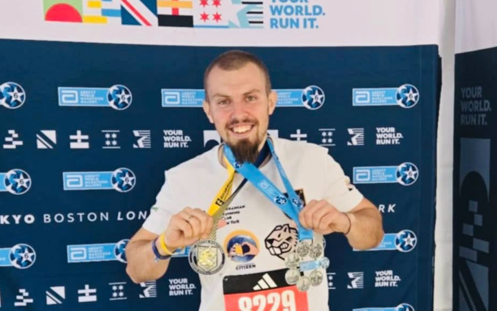 Ветеран війни Роман Кашпур з Вінниччини здобув два нових рекорди України