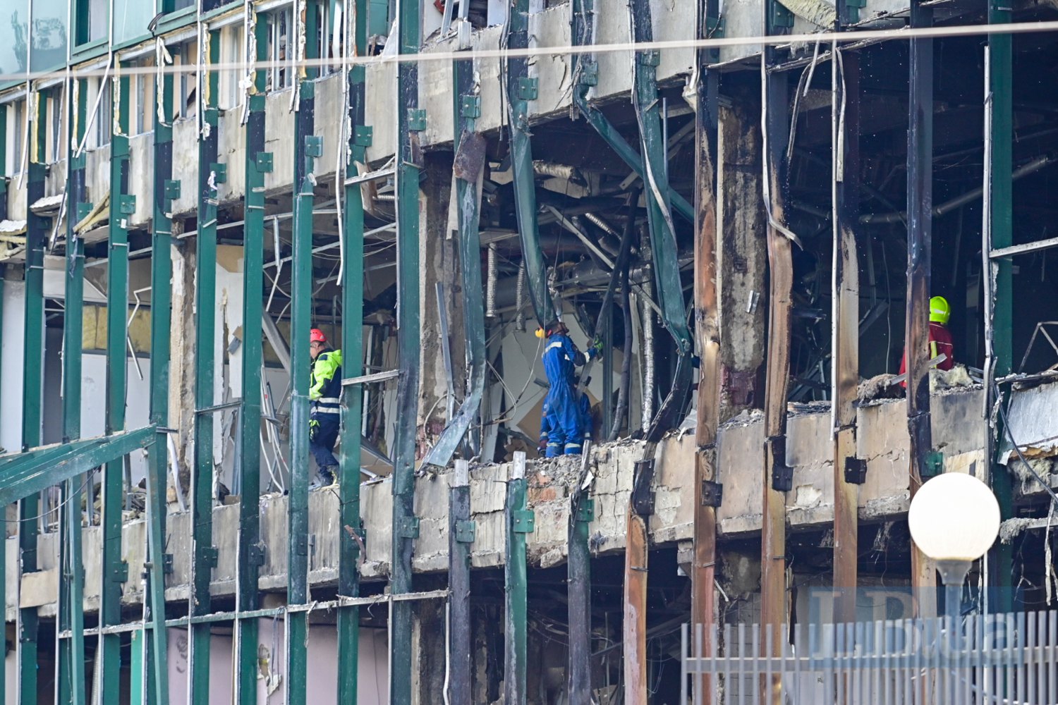 Наслідки обстрілу Києва 10 червня 2025 року