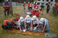 Красный Крест провел для украинских волонтеров тренинг по правилам поведения в зоне АТО