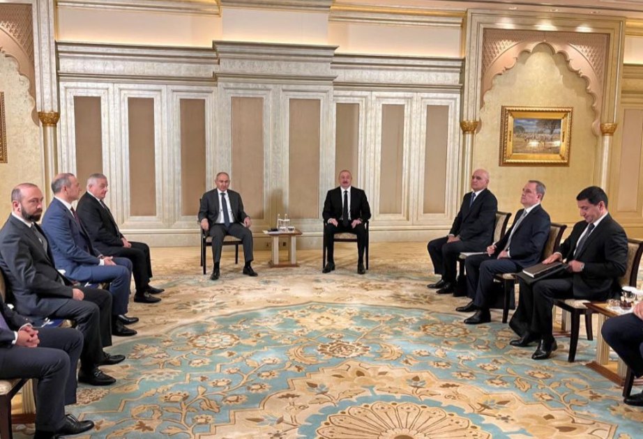 Зустріч Пашиняна й Алієва в ОАЕ