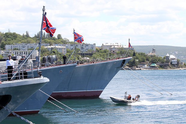 База военно-морского флота РФ в Севастополе, 08 июля 2016 года.