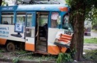 Трамвай сошел с рельс в Днепропетровске. Есть пострадавшие