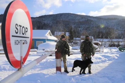 У новорічну ніч кордон України охороняли 3,5 тисячі прикордонних нарядів