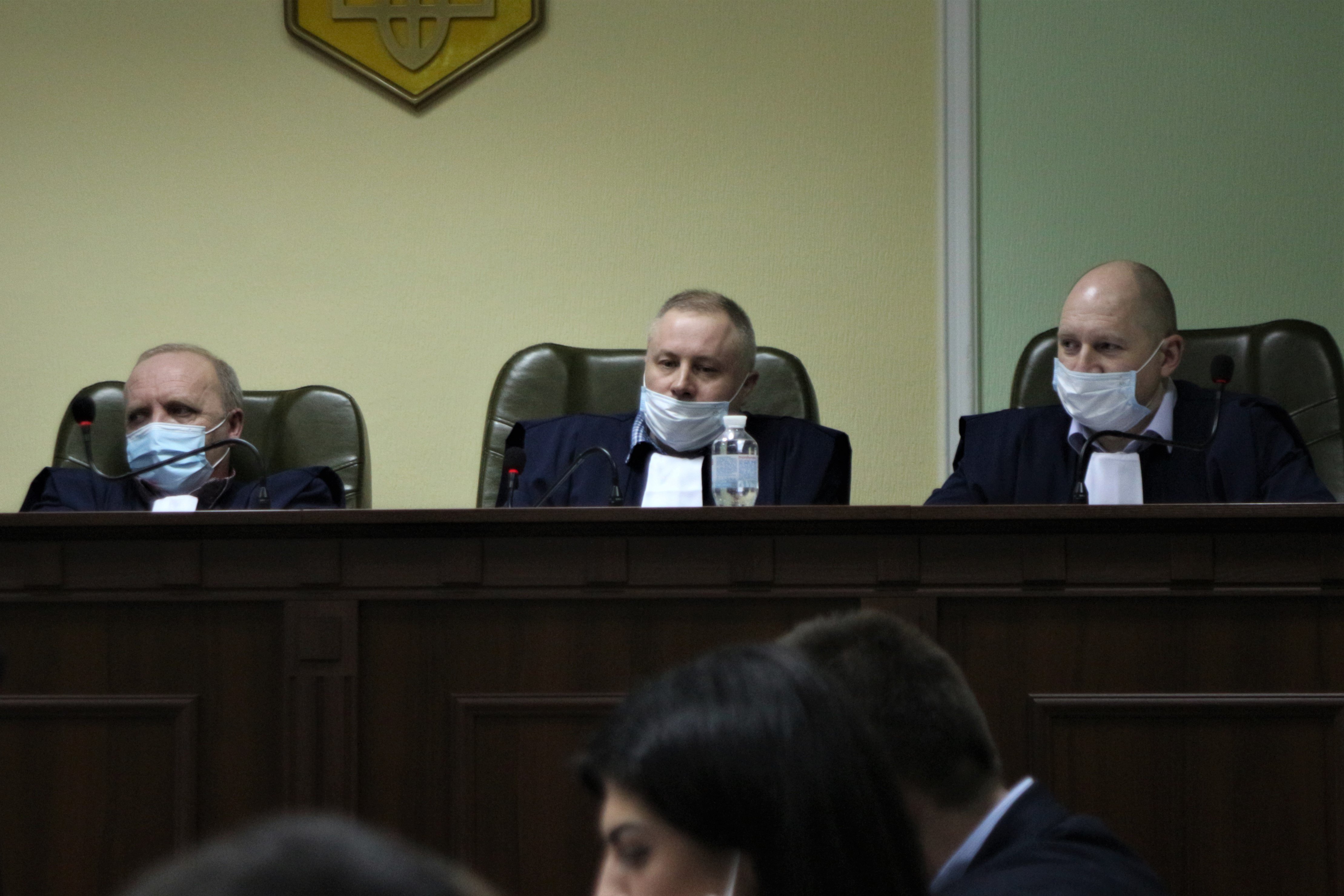 Коллегия судей АП ВАКС в составе Виктора Панкулича, Игоря Панаида и Сергея Боднаря (слева направо)