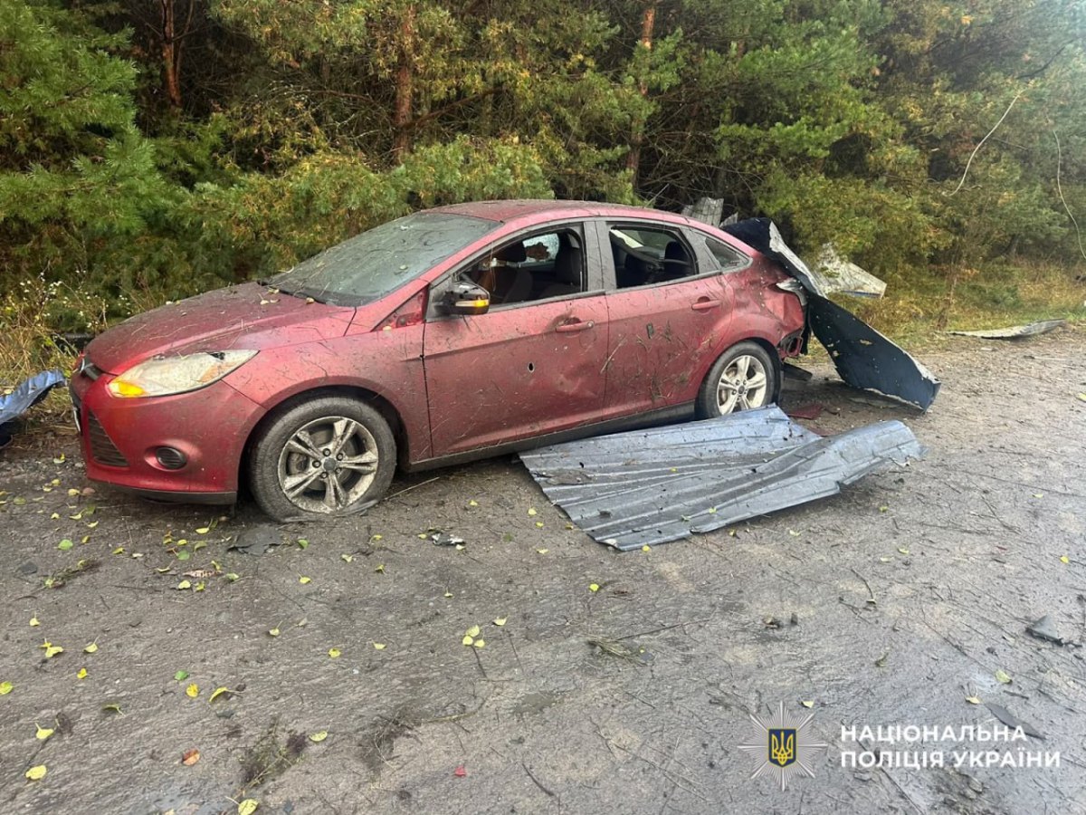 Наслідки російської атаки на Київщині