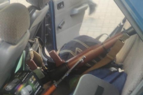 Полиция Киева задержала ДРГ с арсеналом оружия