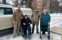 "Білі янголи" евакуювали двох цивільних із Борівської громади Харківщини