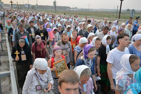 Під час хресної ходи в Києві затримано шістьох осіб, - Аваков