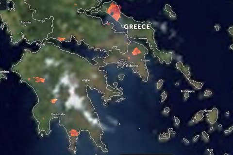 В Греции за сутки зафиксировали 426 пожаров, - посольство