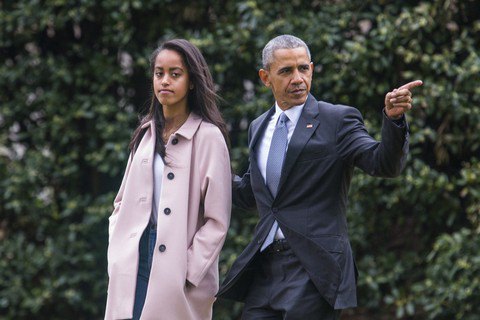 Дочь Обамы пойдет в Гарвард