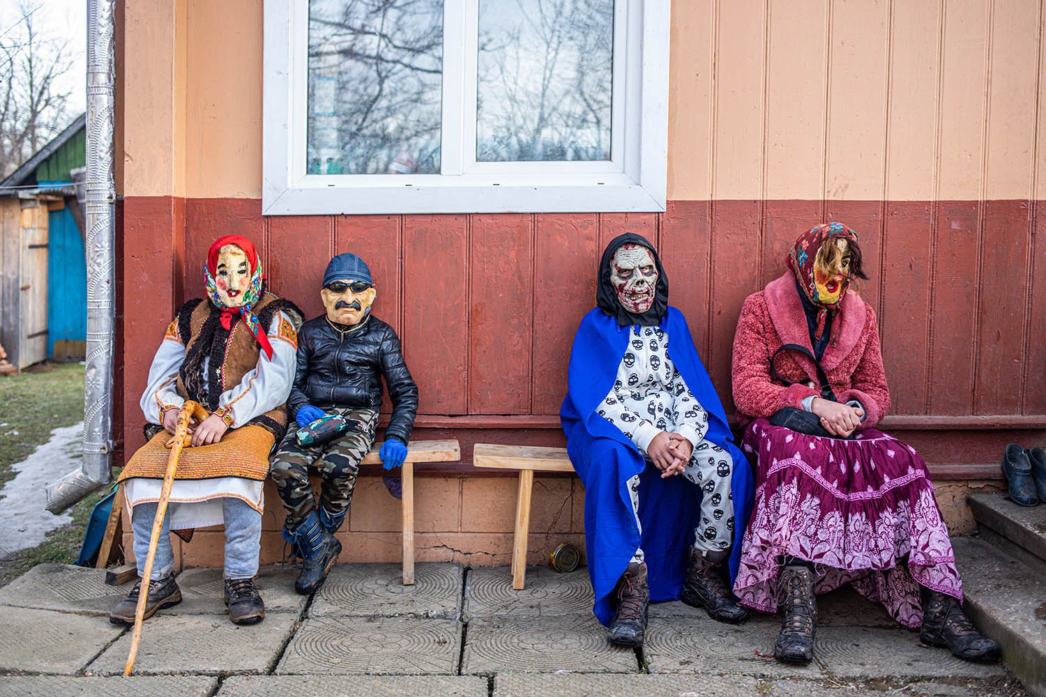 Святкування Маланки в Космачі. Чим не Гелловін.