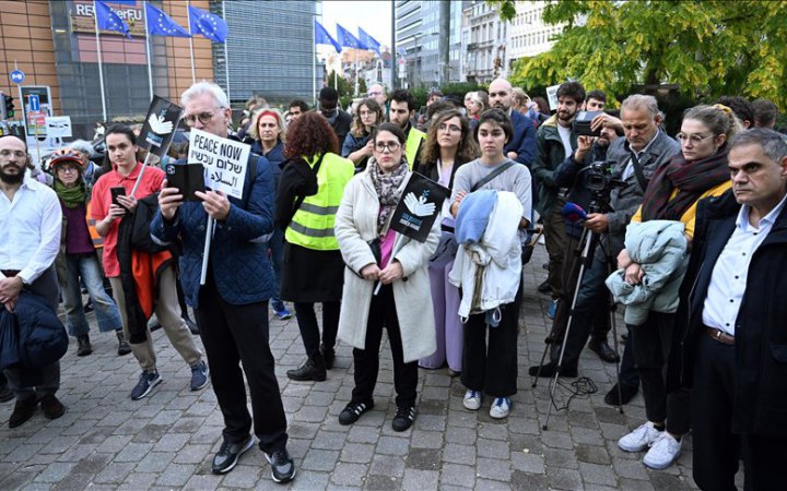 У Брюсселі відбувся багатотисячний мітинг на підтримку Палестини 