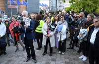 У Брюсселі відбувся багатотисячний мітинг на підтримку Палестини 