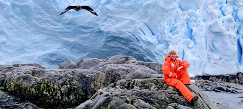 Вона працює в Антарктиці. «Ми просто повернулись від патології до нормального стану справ»