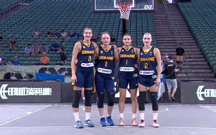 Жіноча збірна України 3x3 завершила боротьбу на чемпіонаті Європи з баскетболу