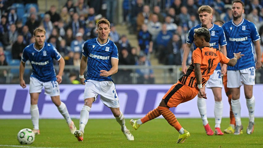 Невертон під час голу