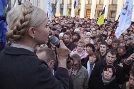Тимошенко пришла на Майдан с новой идеей