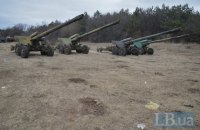 Військові за годину відвели артилерію на Артемівському напрямку