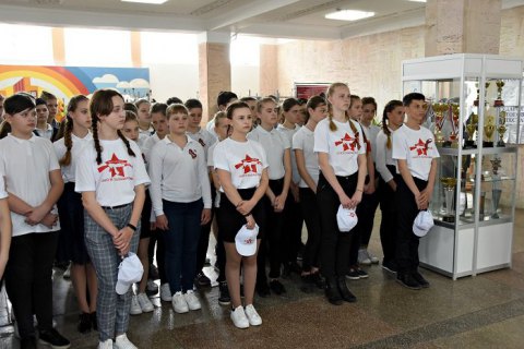В школе оккупированного Симферополя открыли музей имени Калашникова