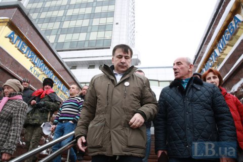Рассмотрение апелляции по поводу домашнего ареста Саакашвили перенесли на 3 января