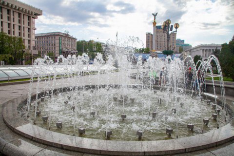 Киевские фонтаны прекращают работу до следующего сезона