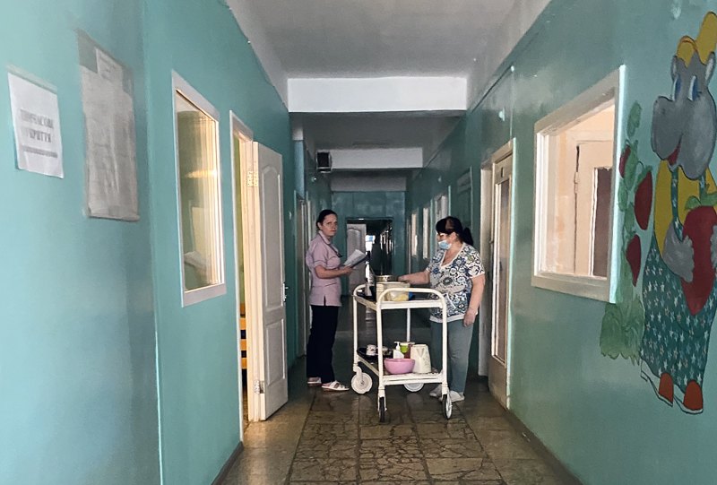 Інфекційне відділення Другої дитячої лікарні Києва 
