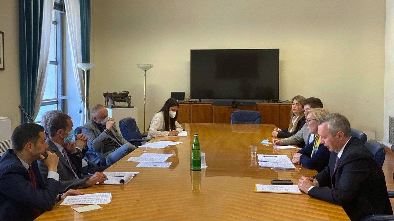 Зустріч з заступником Міністра закордонних справ Італійської Республіки Бенедетто Делла Ведова