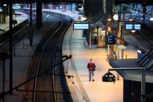 Из-за забастовки машинистов в Германии отменили большинство поездов