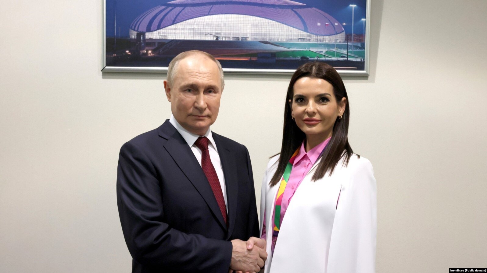 Російський лідер Володимир Путін і голова Гагаузії Євгенія Гуцул, 2024 рік