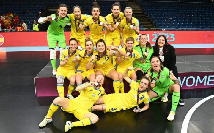 Жіноча збірна України увійшла до числа претендентів на Futsal Awards