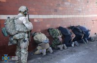 СБУ провела антитеррористические учения вблизи линии соприкосновения на Донбассе