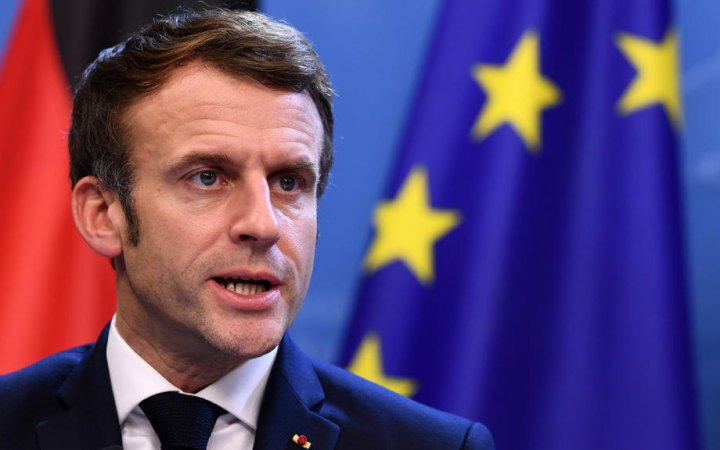 Макрон: Франція готова стати гарантом безпеки України після завершеня війни