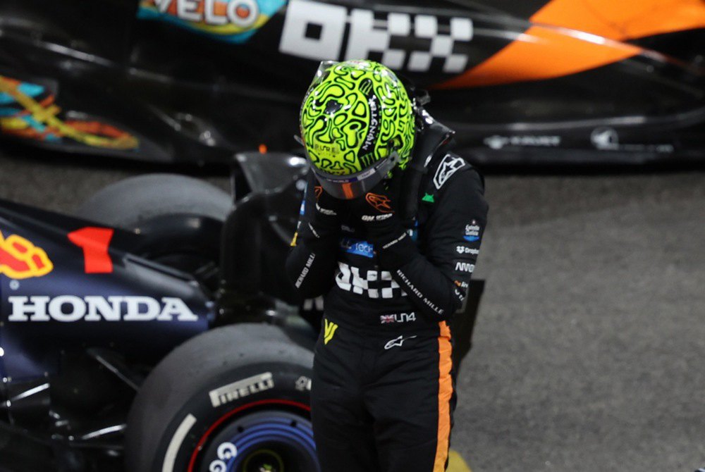 Ландо Норріс не стримує емоцій після завершення гонки